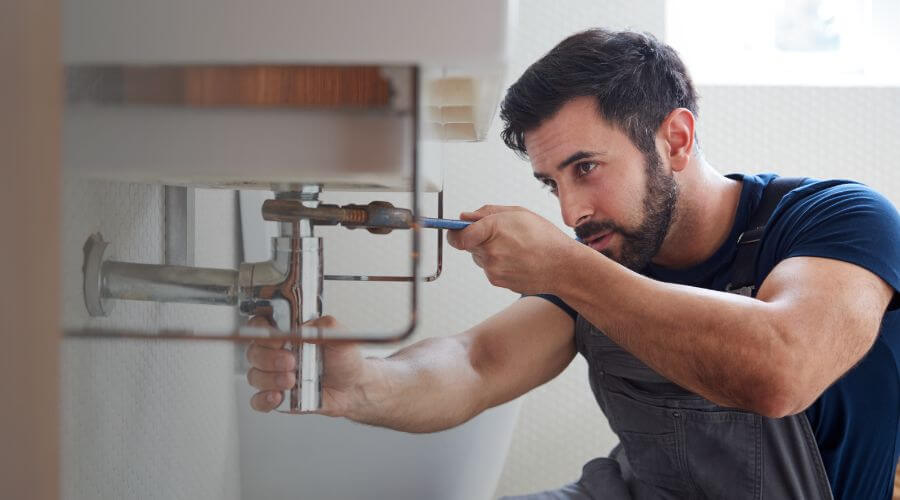 Faucet aerator cleaning/replacement in Galveston, IN